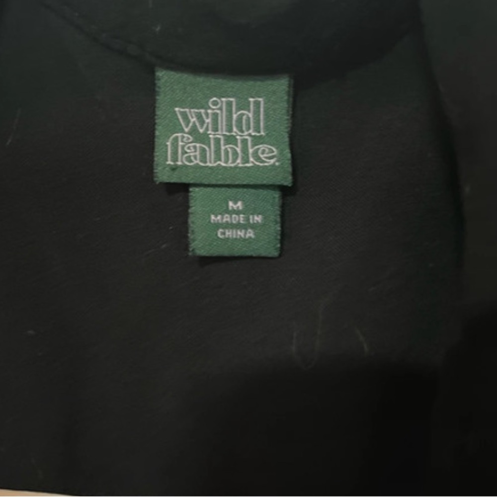 Wild Fable Black Button-Up Jumpsuit - Picture 2 of 4